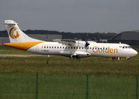 F-WKVG @ LFBO - Delivery day for the first Golden Myanmar Airways ATR72... registration used for ferry flight... - by Shunn311