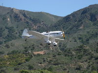 N47080 @ SZP - 1942 Ryan Aeronautical ST-3KR 'Eileen', Fairchild Ranger 6-410 inverted in-line 165 Hp conversion, Experimental class, high speed pass over Rwy 22 - by Doug Robertson