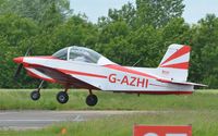 G-AZHI @ EGSV - Just taken off. - by Graham Reeve