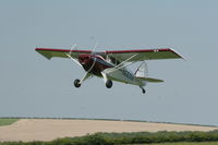N6830B @ EGHA - N6830B taking off from Compton Abbas Airfield. - by Paul Carter