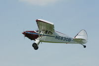 N6830B @ EGHA - N6830B taking off from Compton Abbas Airfield. - by Paul Carter