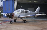 G-AZDG @ EGHH - Almost ready for repaint - by John Coates