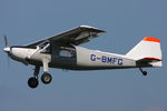 G-BMFG @ EGCV - departing from Sleap - by Chris Hall