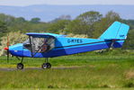 G-MYES @ EGCV - visitor from Mona - by Chris Hall