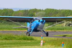 G-AHCL @ EGCV - visitor from Mona - by Chris Hall