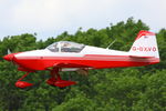 G-BXVO @ X3BR - visitor at the Cold War Jets Open Day 2014 - by Chris Hall