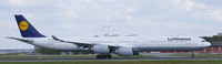 D-AIHF @ EDDF - Lufthansa, is here departing at Frankfurt Rhein/Main Int'l(EDDF), bound for Bogota(SKBO) - by A. Gendorf