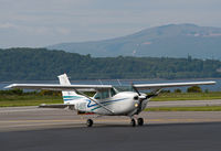 G-WIFE @ EGEO - Arriving at Oban Airport (North Connel). - by Jonathan Allen