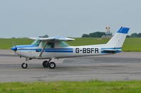 G-BSFR @ EGSH - Just landed at Norwich. - by Graham Reeve