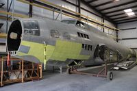 N83525 @ FA08 - B-17 Suzy Q under restoration at Fantasy of Flight - by Florida Metal