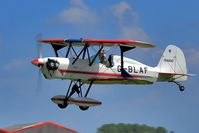 G-BLAF @ EGBR - Arriving for June 1st 2014 Fly In Breighton - by glider