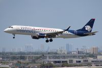 XA-JAC @ MIA - Aeromexico E190 - by Florida Metal