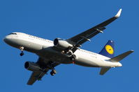 D-AIZV @ EGLL - Airbus A320-214(SL) [5658] (Lufthansa) Home~G  10/11/2013. On approach 27R. - by Ray Barber