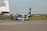 N30U @ LAL - 1955 Aero Commander 560-A, N30U, at 2014 Sun n Fun, Lakeland Linder Regional Airport, Lakeland, FL - by scotch-canadian
