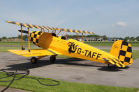 G-TAFF @ EGBR - CASA 1-131E Jungmann at The Real Aeroplane Company's Biplane and Open Cockpit Fly-In, Breighton Airfield, June 1st 2014. - by Malcolm Clarke