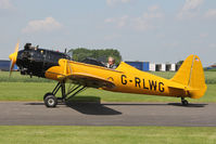 G-RLWG @ EGBR - Ryan PT-22 Recruit (ST3KR) at The Real Aeroplane Club's Biplane and Open Cockpit Fly-In, Breighton Airfield, June 1st 2014. - by Malcolm Clarke