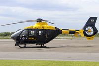 G-WONN @ EGFH - South and East Wales Police Air Support helicopter, Police 32, seen at EGFH. - by Derek Flewin