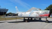 51-2993 - F-86 Sabre at Battleship Alabama - by Florida Metal