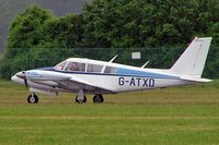 G-ATXD @ EGBP - Piper PA-30-160 Twin Commanche B [30-1166] Kemble~G 01/07/2005 - by Ray Barber