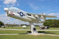 152650 - A-7A Corsair II in front of Don Garlitts Dragracing Museum near Ocala FL - by Florida Metal
