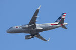 N5007E @ DFW - American Airlines Airbus A319 landing at DFW Airport - by Zane Adams
