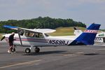N569RJ @ HBI - NC Aviation Museum Fly In, June 7, 2014 - by John W. Thomas