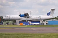 EI-REH @ EGHH - Second visit of first a/c to be painted in new Stobart Air colours - by John Coates