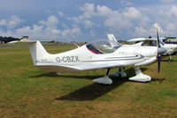 G-CBZX @ EGBP - Dyn'Aero MCR-01 Banbi [PFA 301B-13957] Kemble~18/08/2006 - by Ray Barber