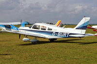 G-BURT @ EGBP - Piper PA-28-161 Cherokee Warrior II [28-7716105] Kemble~G 18/08/2006 - by Ray Barber