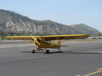 N23266 @ SZP - 1939 Piper J3C-65 CUB, Continental A&C65 65 Hp, taxi back - by Doug Robertson