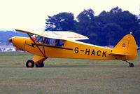 G-HACK @ EGBP - Piper PA-18-150 Super Cub [18-7168] Kemble~G 20/8/2006 - by Ray Barber
