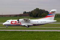 OK-KFP @ LOWW - Aerospatiale ATR-42-500 [639] (CSA Czech Airlines) Vienna-Schwechat~OE 13/09/2007 - by Ray Barber