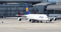 D-AIMD @ MIA - Lufthansa A380