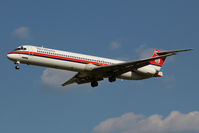 I-SMEV @ LOWG - Meridiana MD-82 from Olbia @GRZ - by Stefan Mager