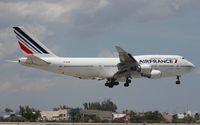 F-GITE @ MIA - Air France 747-400 - by Florida Metal