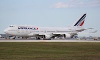 F-GITI @ MIA - Air France 747-400 - by Florida Metal