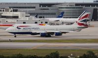 G-BNLV @ MIA - British 747-400