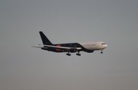 G-POWD @ MIA - Titan Airways 767-300 - rare in the US and it had to land on the opposite side of the airport