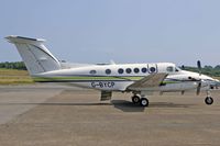 G-BYCP @ EGFH - Visiting Super Kingair, seen on the apron at EGFH. - by Derek Flewin