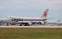 LX-VCV @ MIA - Cargolux 747-400