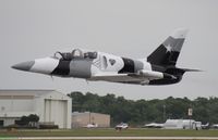 N138EM @ LAL - Black Diamond Jet Team L-39 - by Florida Metal