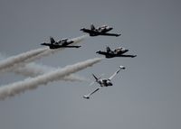 N138EM @ LAL - Black Diamond Jet Team - by Florida Metal