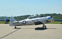 N36913 @ LBE - Parked before performing @ the 2014 Westmoreland County Airshow - by Arthur Tanyel