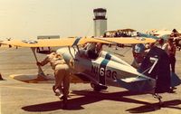 N163G @ MCE - Taken at the Merced Antique Fly-in in the mid 1970's - by Loren Lingren