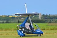 G-OMIW @ X3CX - With bunny in the back at Crabfield 2014. - by Graham Reeve