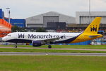 G-OZBW @ EGGW - Monarch - by Chris Hall