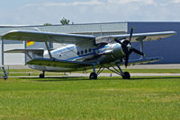 D-FONL @ EHLE - At Lelystad Airport. In front of the QAPS hangar. For a new livery? - by Jan Bekker