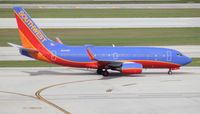 N243WN @ FLL - Southwest 737-700 - by Florida Metal