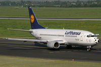 D-ABEH @ EDDL - Boeing 737-300 Lufthansa - by Triple777