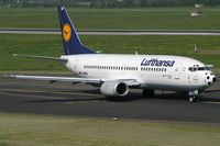 D-ABEB @ EDDL - Boeing 737-300 Lufthansa - by Triple777